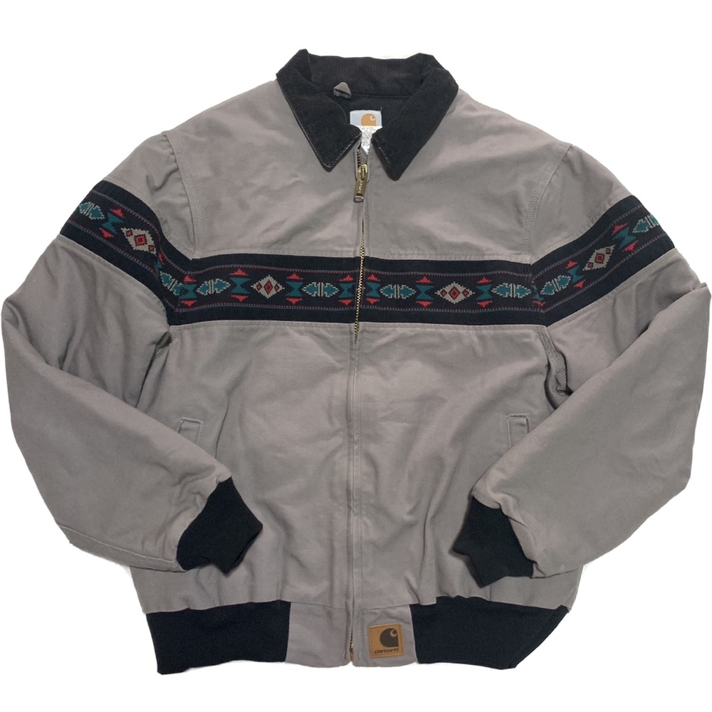 Carhartt | Aztec Vintage Duck Coat Men XL Gray